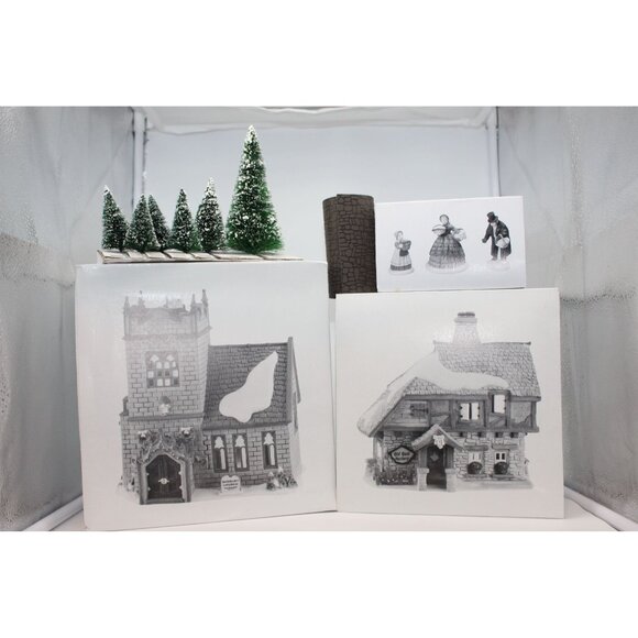 Dept 56 Dickens Village - The Spirit of Giving Gift Set - Picture 2 of 9